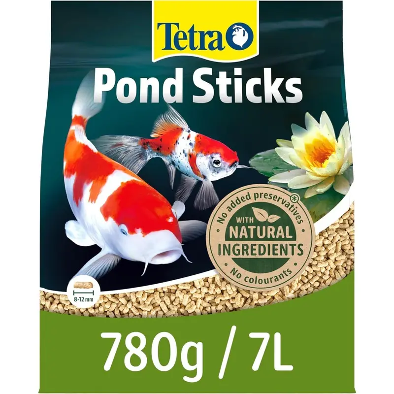 Tetra Pond Fish Food Sticks - Biologically Balanced For Pond Fish 780G