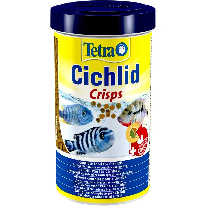 Tetra Pro Cichlid Fish Food, Complete Premium Food for All Cichlids, 500 ml