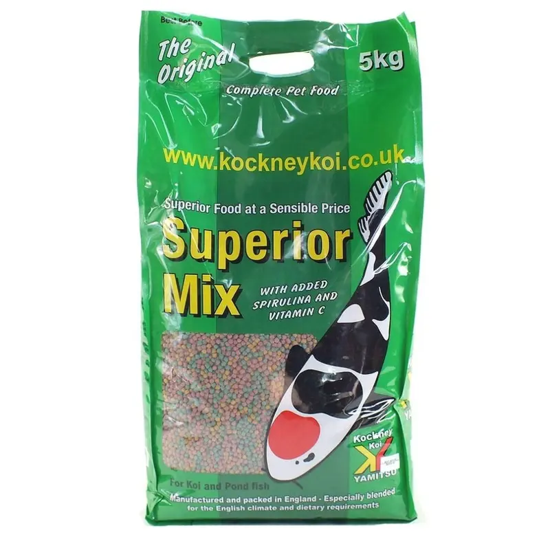 Yamitsu Kockney Koi Superior Mix Fish Food 4Mm Bag 5Kg