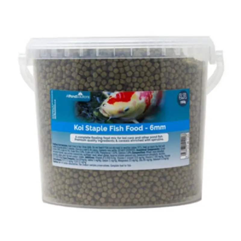 All Pond Solutions Koi Floating Staple Fish Food 6Mm 1950G