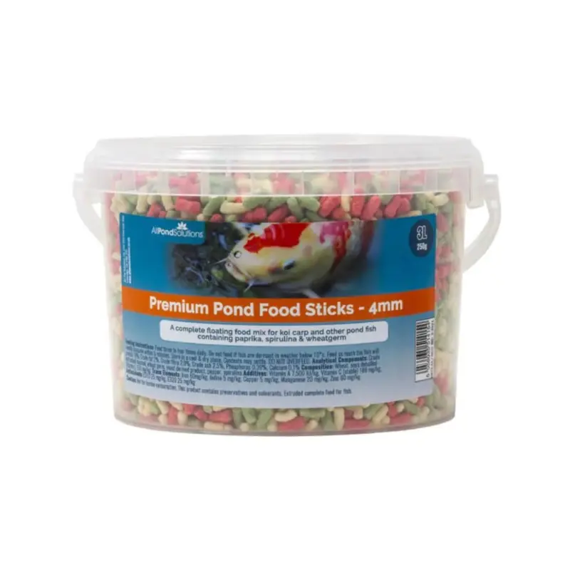 Allpondsolutions Pond Food Mixed Sticks 4Mm - 3L Large
