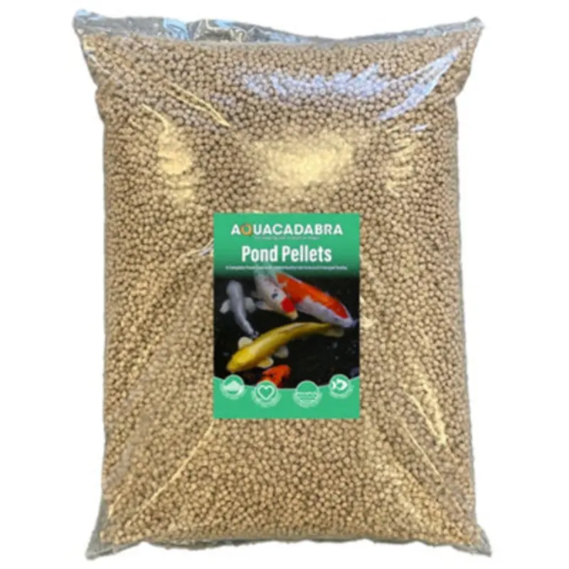 Aquacadabra Floating Koi Goldfish Premium Fish Food Pond Pellets 5Kg