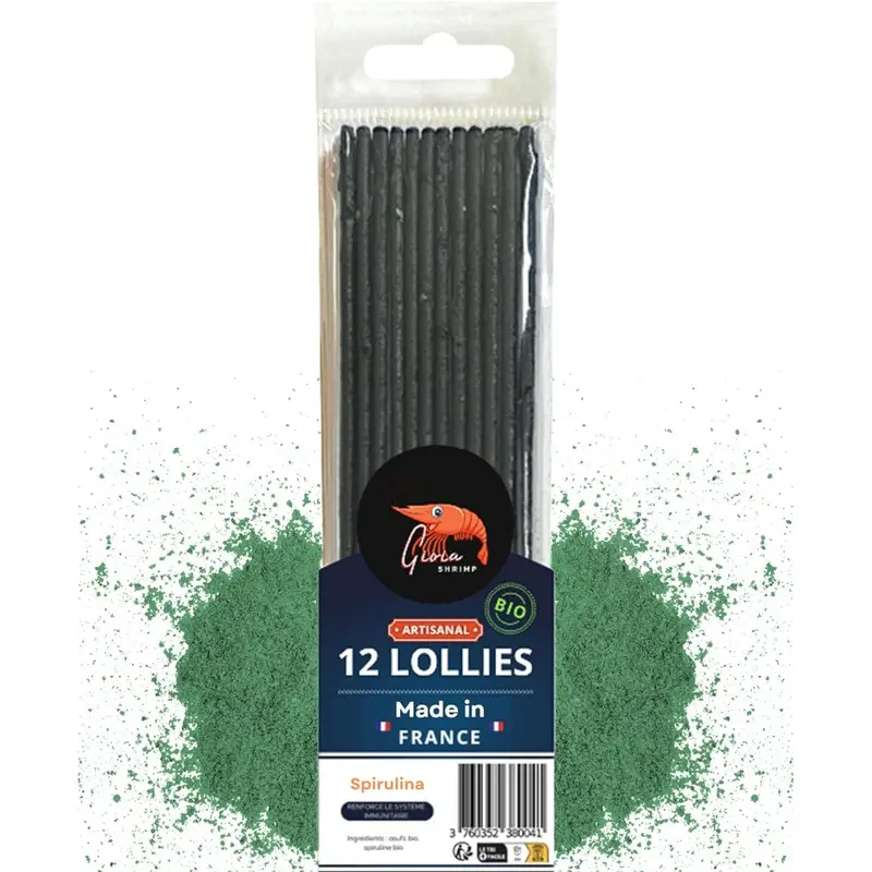 Gioia Shrimp Lollies Spirulina