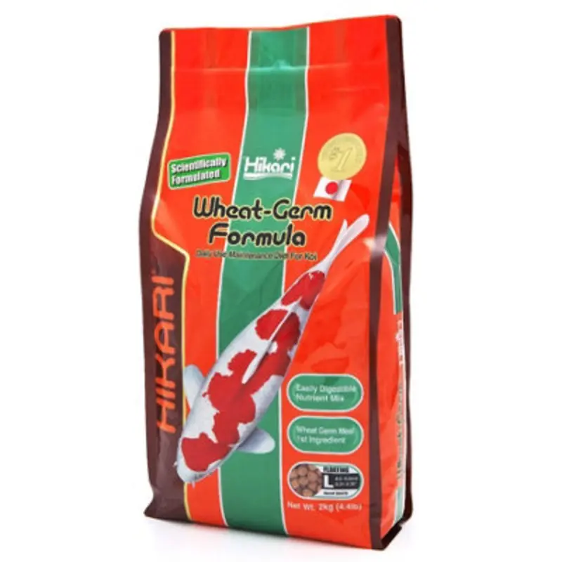 Hikari Wheatgerm Fish Food - Large Pellet 2Kg