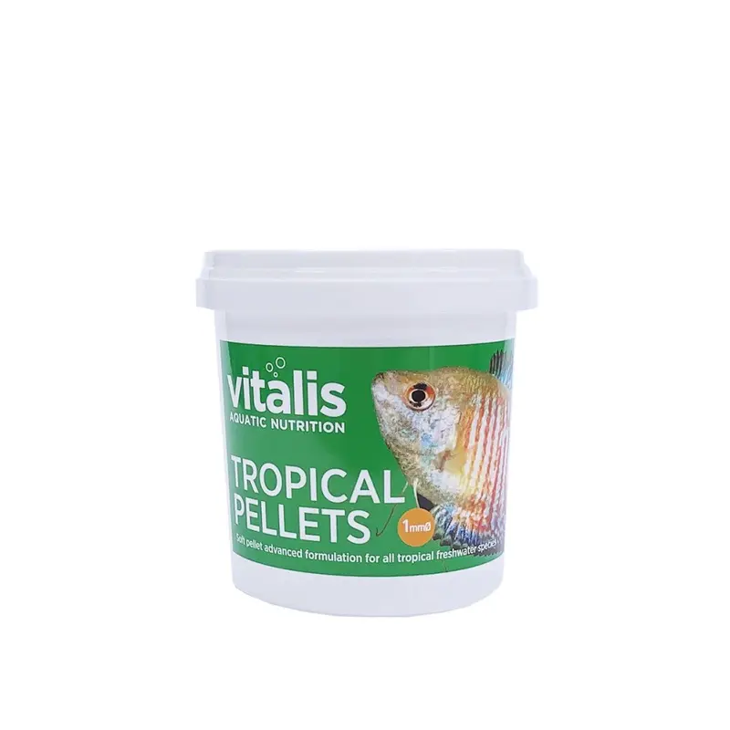 New Vitalis (70G) Tropical Extra Pellet Freshwater Fish Food 1Mm Small
