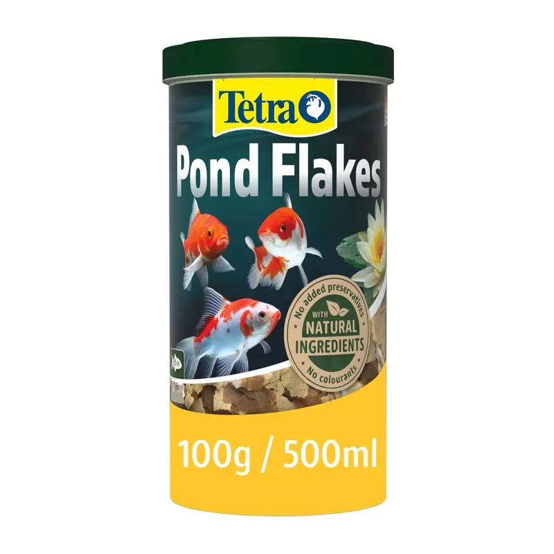Tetra Pond Fish Food Flakes 100G