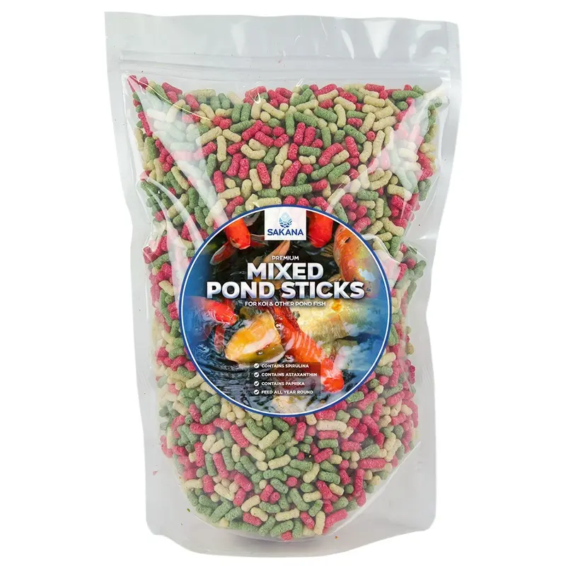 Gardeners Dream Sakana Colour Mix Fish Sticks - 5Kg