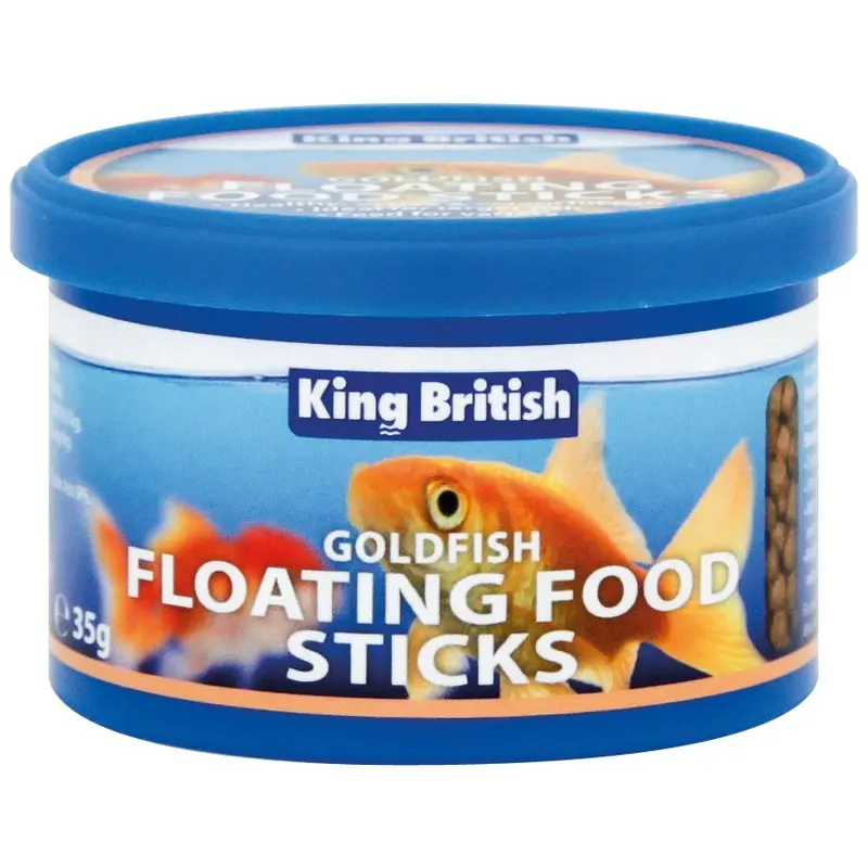 King British Goldfish Floating Food Sticks - 35G