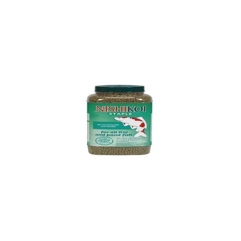 New Nishikoi Staple And Pellet Fish Food 350G Small