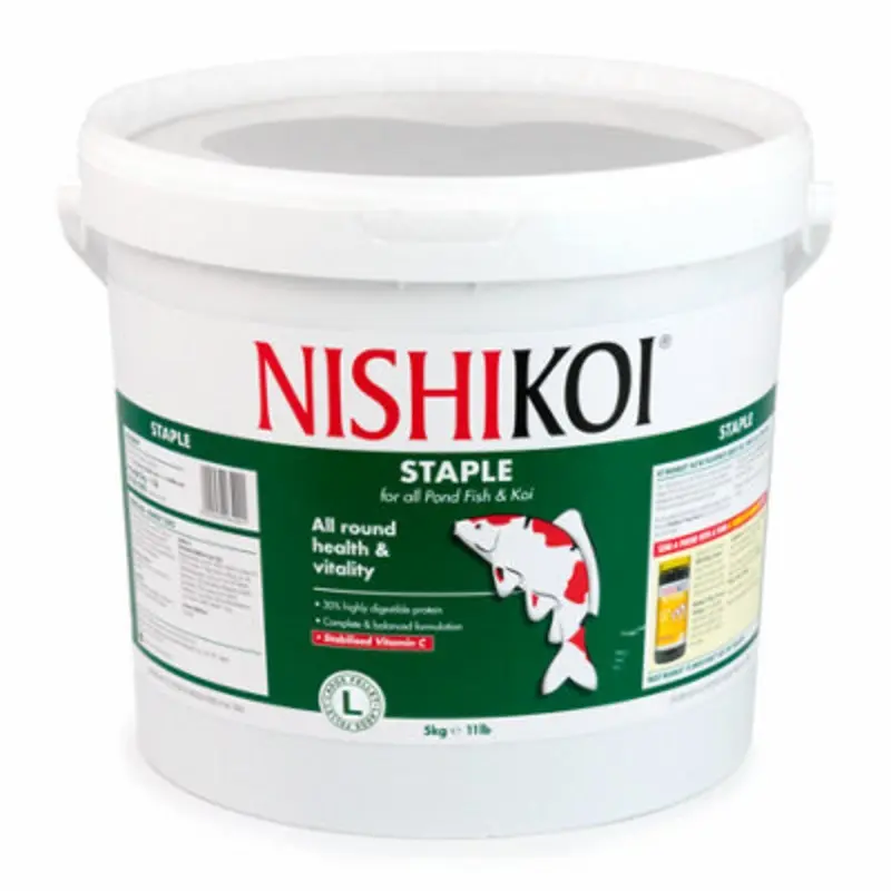 Nishikoi Staple Large Pellet 5Kg 5000G