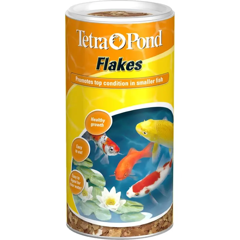 Tetra Pond Flakes - Pot 180G