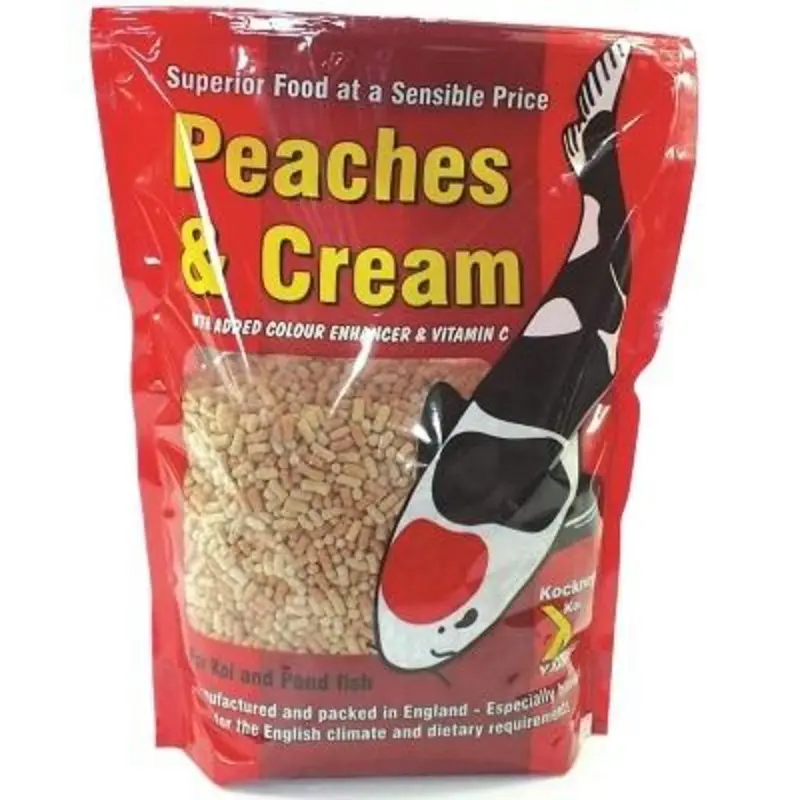 Kockney Koi Cream Peaches And Sticks - 500G