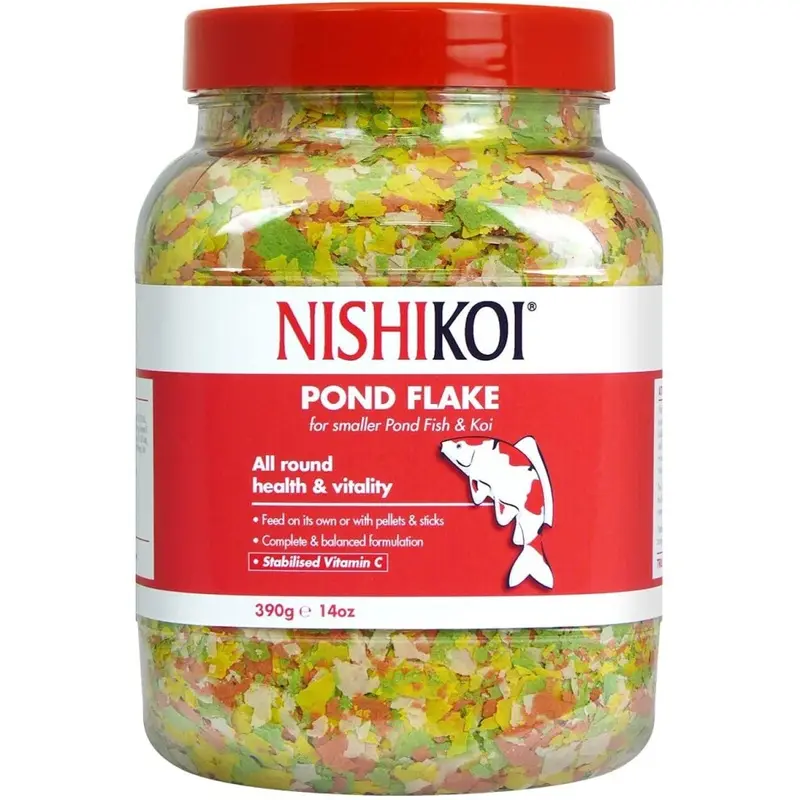 Nishikoi Flake Fish Food 390G