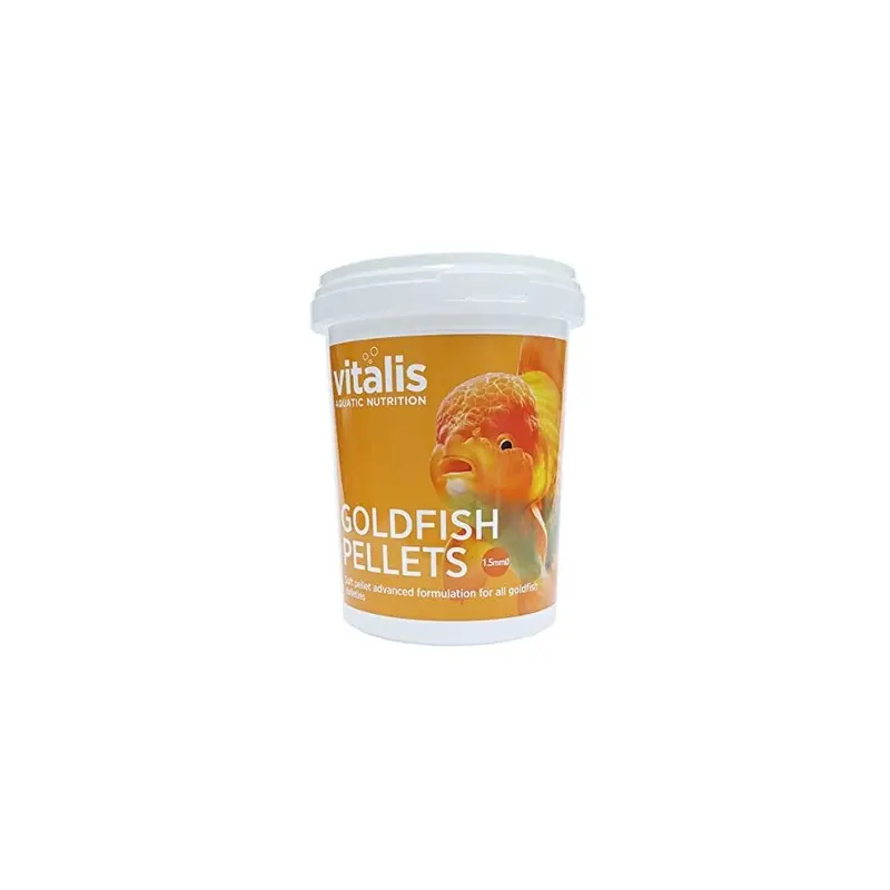 Vitalis Aquatic Nutrition Vitalis Goldfish Pellets (1.5Mm) Fish Food 260G