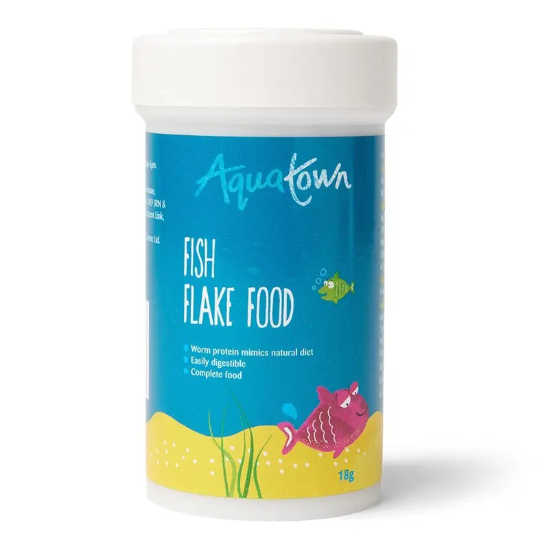 Aqua Town Fish Food Flakes 18G