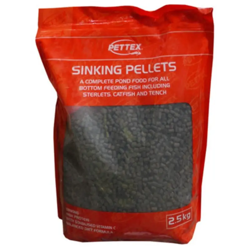 B&Q Pettex Sinking Bottom Feeder Pellets 2.5Kg (Pack Of 4)