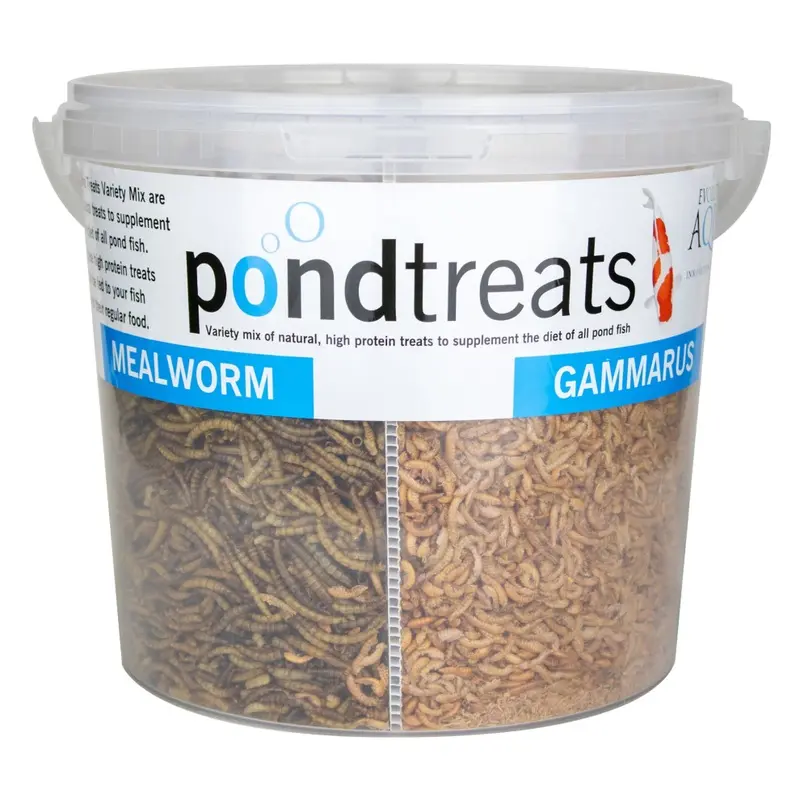 New Evolution Aqua Pond Treats Mixed Natural Dried Pond Food Treats 1Kg