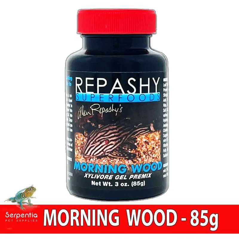 Repashy Morning Wood Fish Food Gel Premix for Wood Eating Catfish & Plecos, 85g