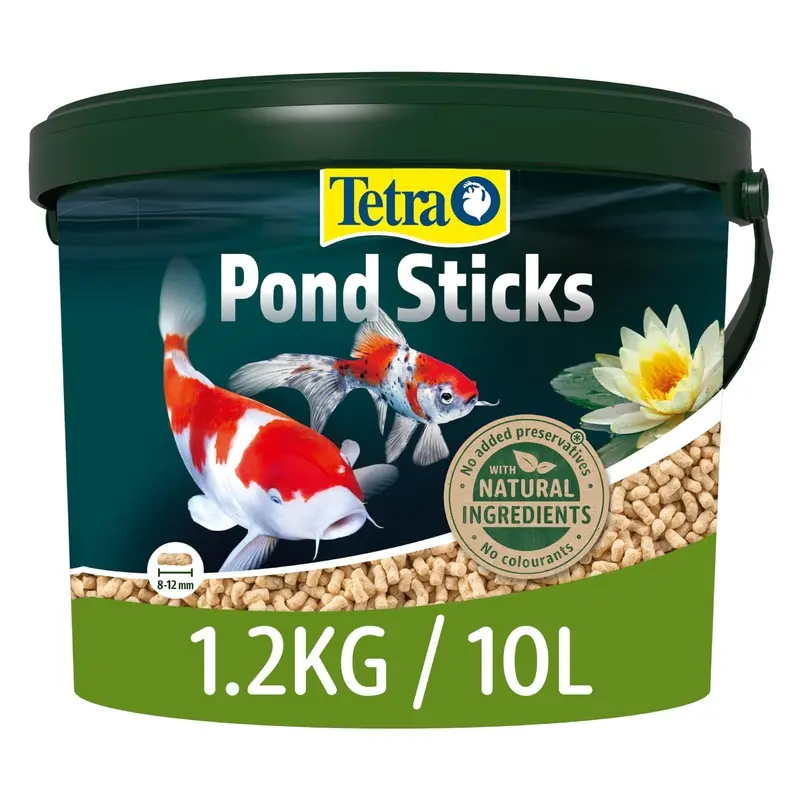 Tetra Pond Fish Food Sticks 1.2kg - biologically balanced for pond fish