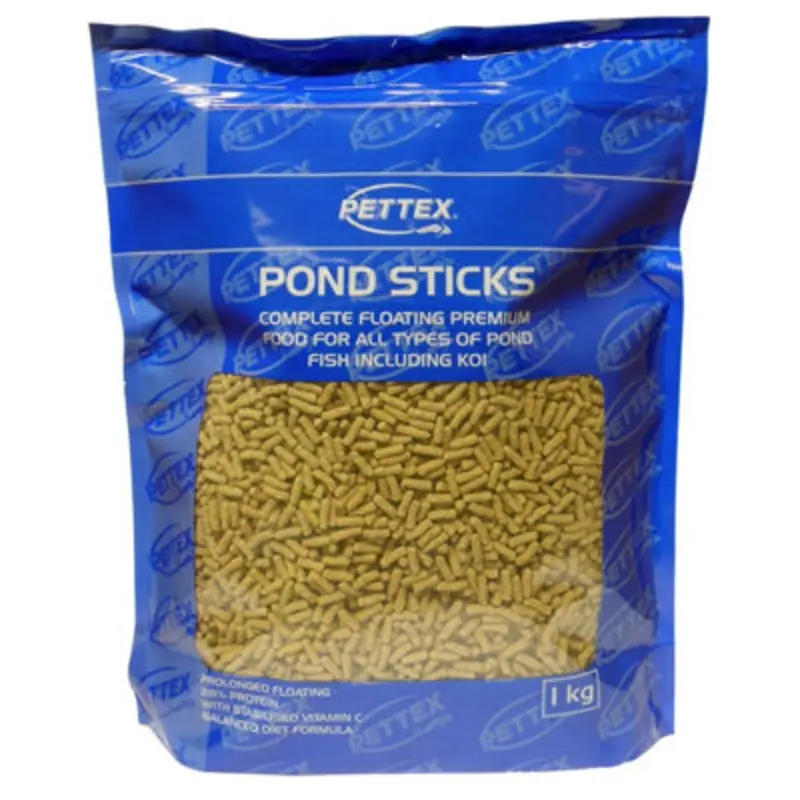 B&Q Pettex Premium Natural Pond Sticks 1Kg