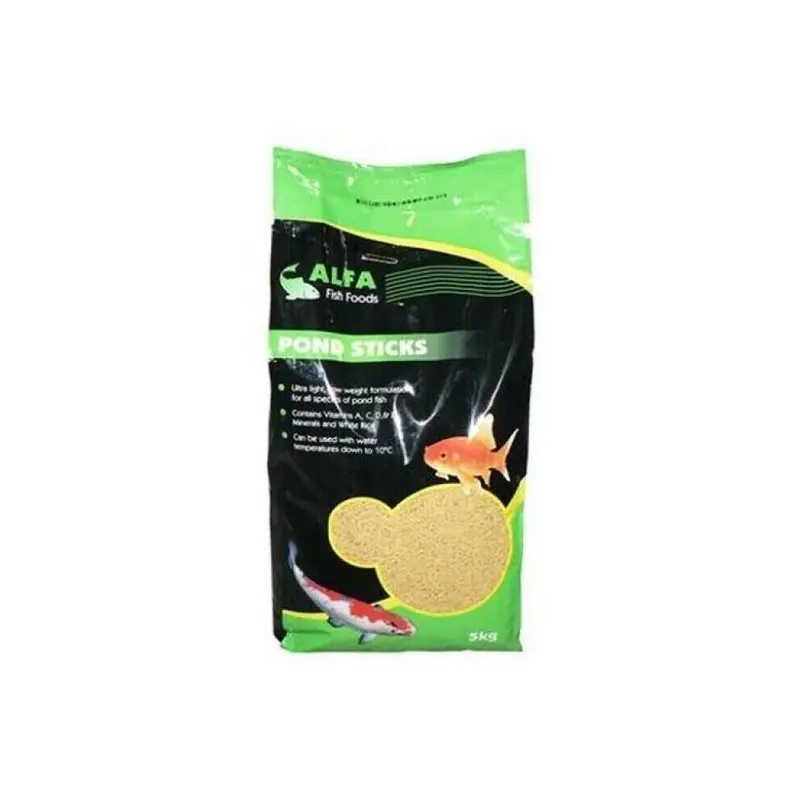New Alfa Premium Pond Sticks 011500 5Kg