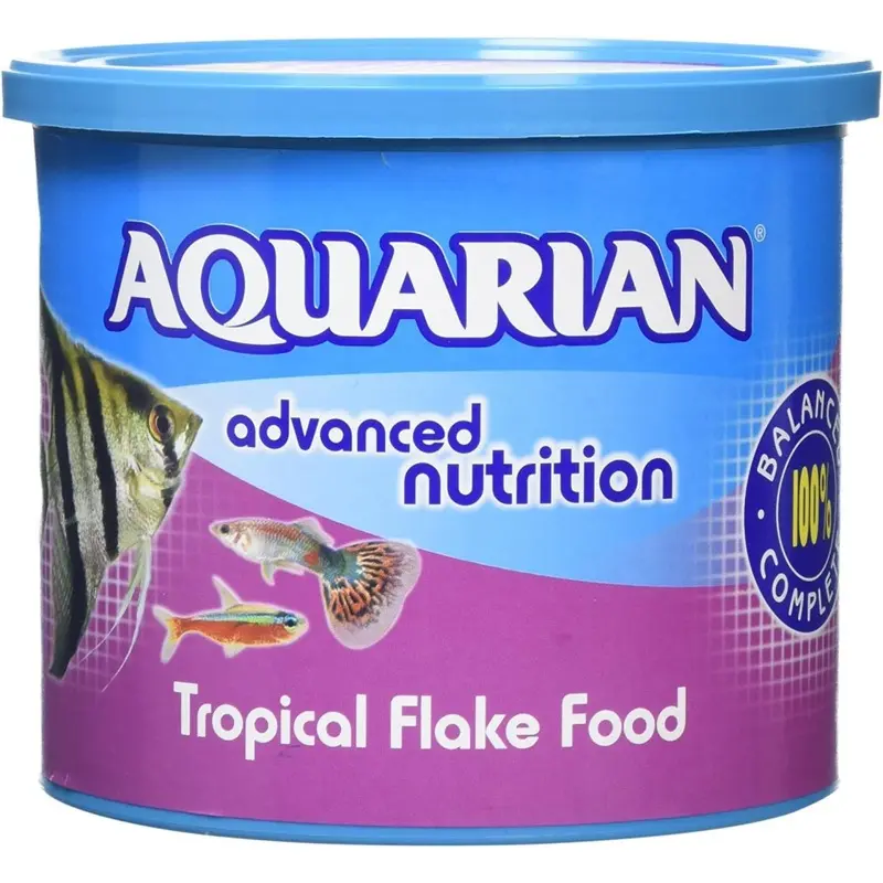 New Aquarian Complete Nutrition, Flakes, 200 G Uk Aquarium Tropical Fish Food