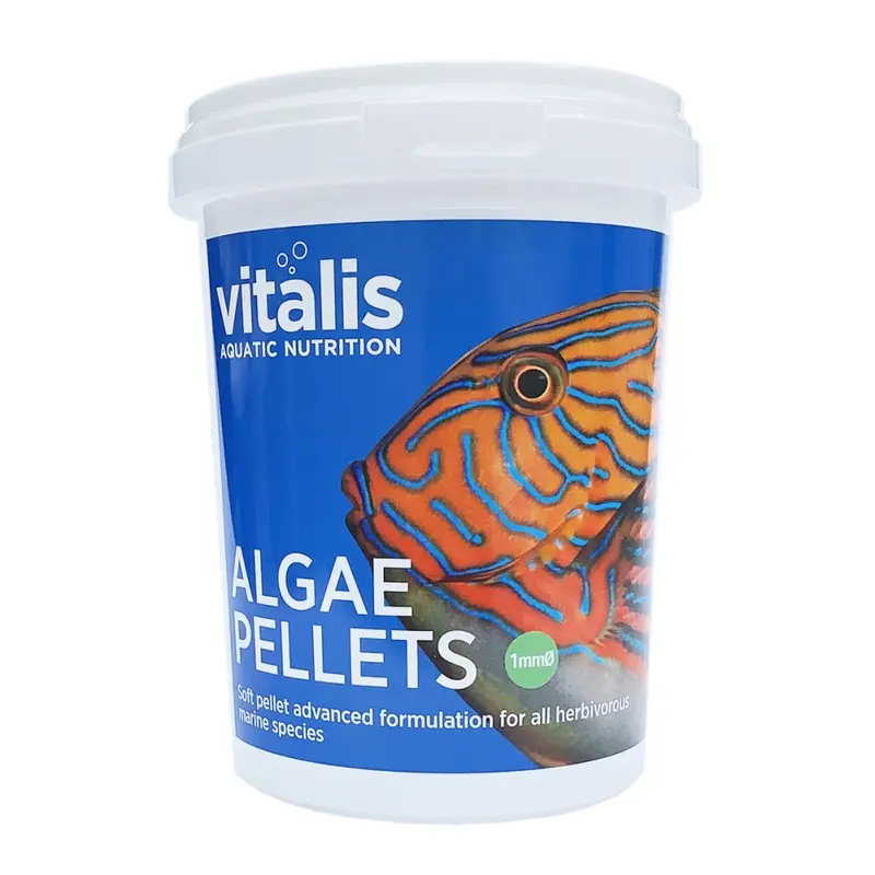 Vitalis (260G) Marine Algae Pellets Extra Reef Fish Tank Aquarium Food Small