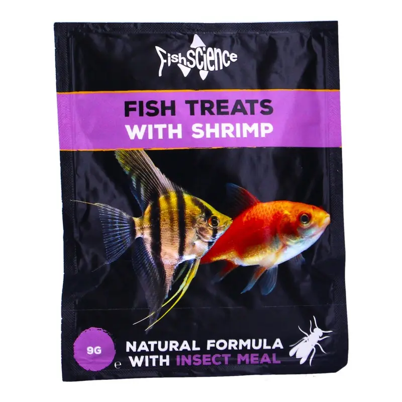 Fish Science Fish Treats + Shrimp Sachet Single 9G