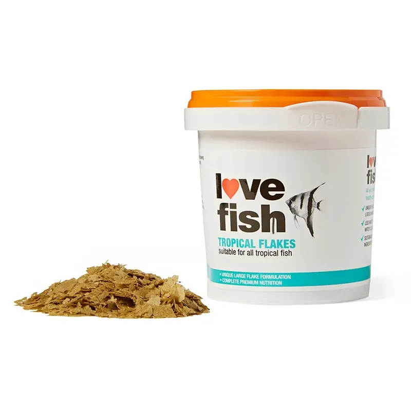Love Fish Tropical Fish Food Flakes 10G