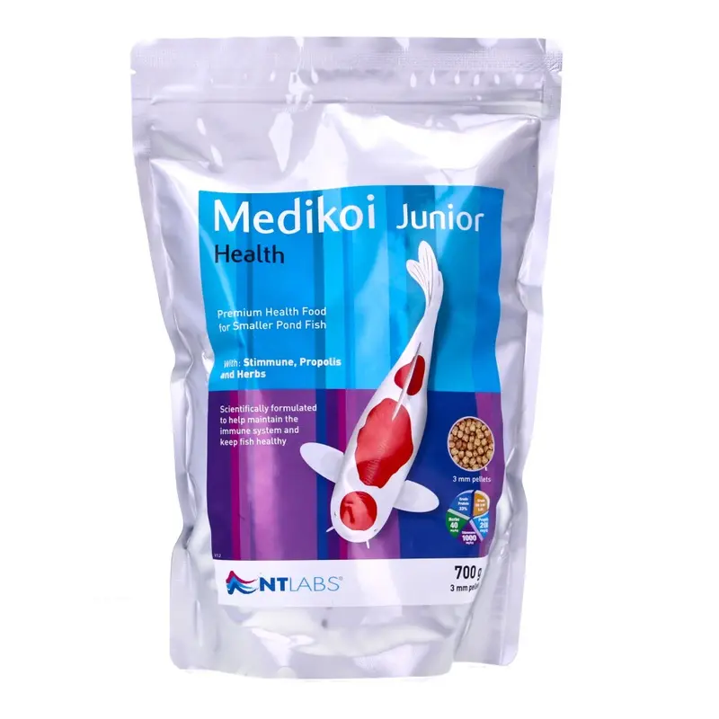 New Erectogen Nt Labs Medikoi Health Junior 700Grams 3Mm Koi Pellet Food