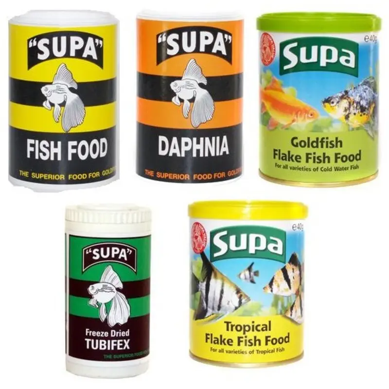 Supa Fish Food - Daphnia Dry - Pot 125Ml