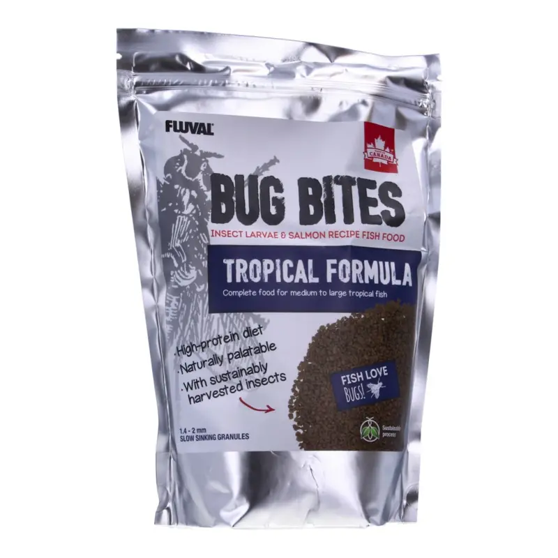 Fluval Bug Bites Tropical Granules 500G