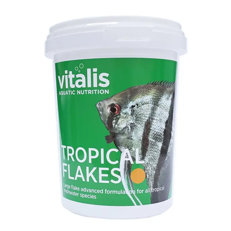 New Vitalis (40G) Tropical Flakes For Freshwater Aquarium Fish 40G