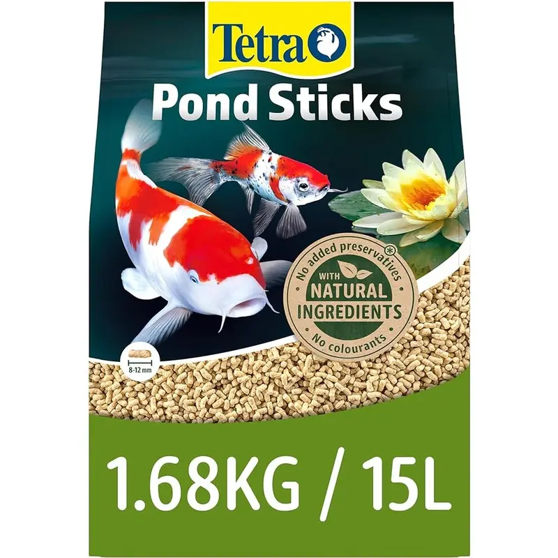 Tetra Pond Fish Food Sticks - Biologically Balanced For Pond Fish 1.68Kg