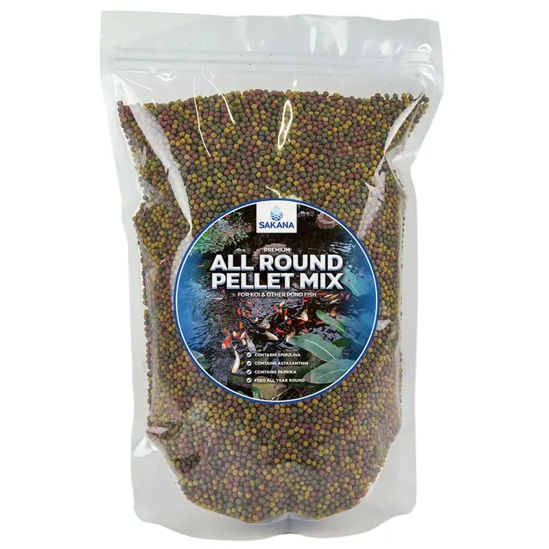 Gardeners Dream Sakana All Round Mix Fish Pellets - 5Kg
