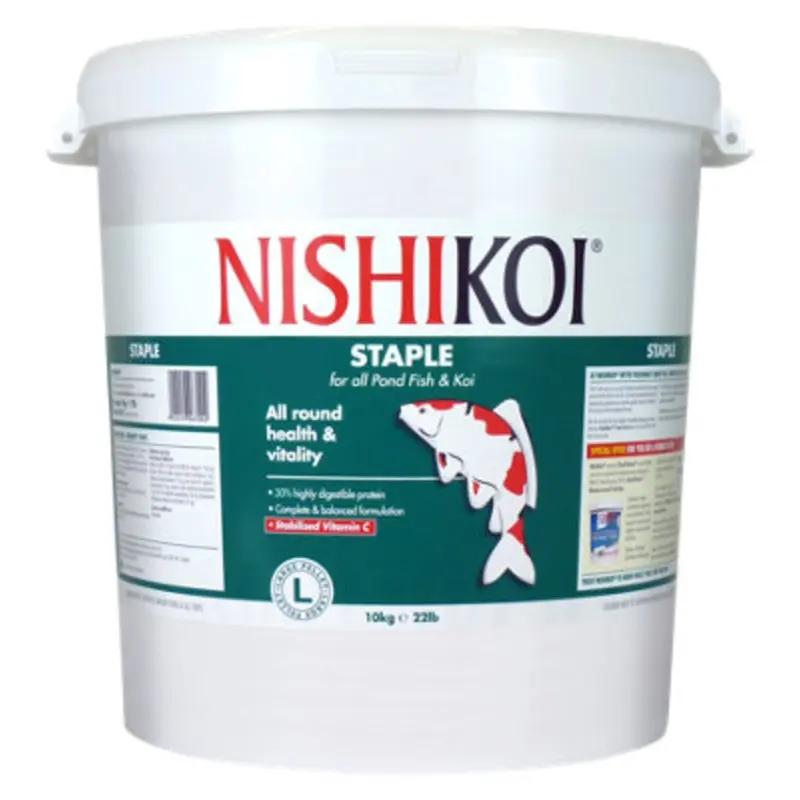 Nishikoi Staple Large Pellet 10Kg 10000G
