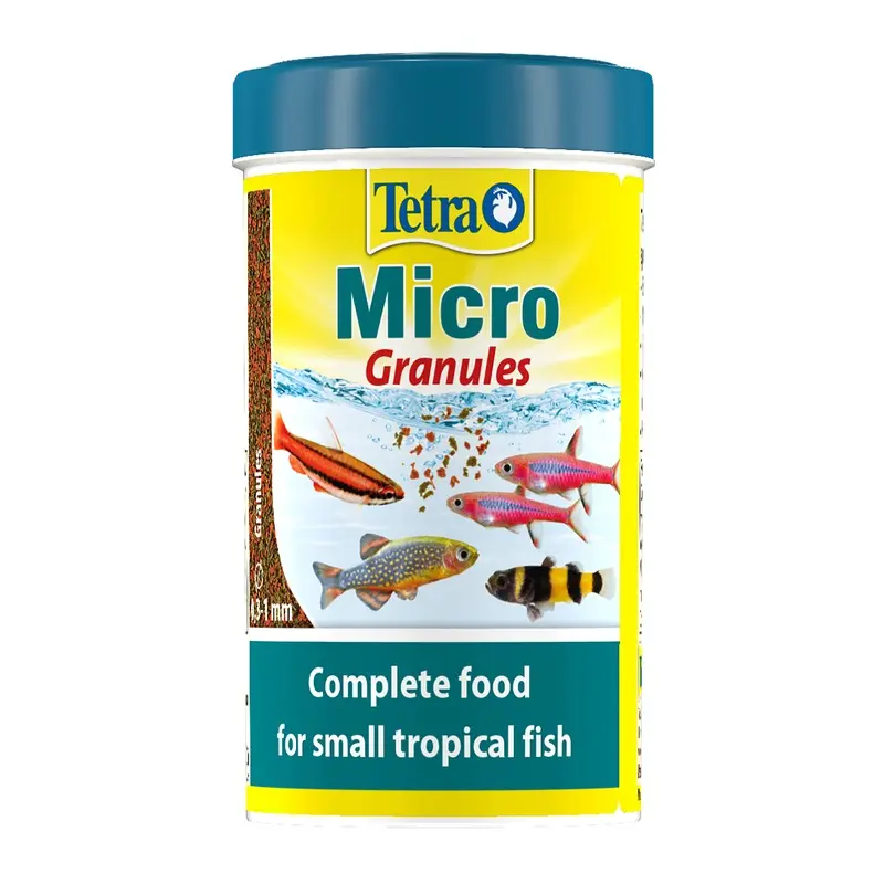 Tetra Slowly Sinking Complete Fish Food Micro Granules 45G
