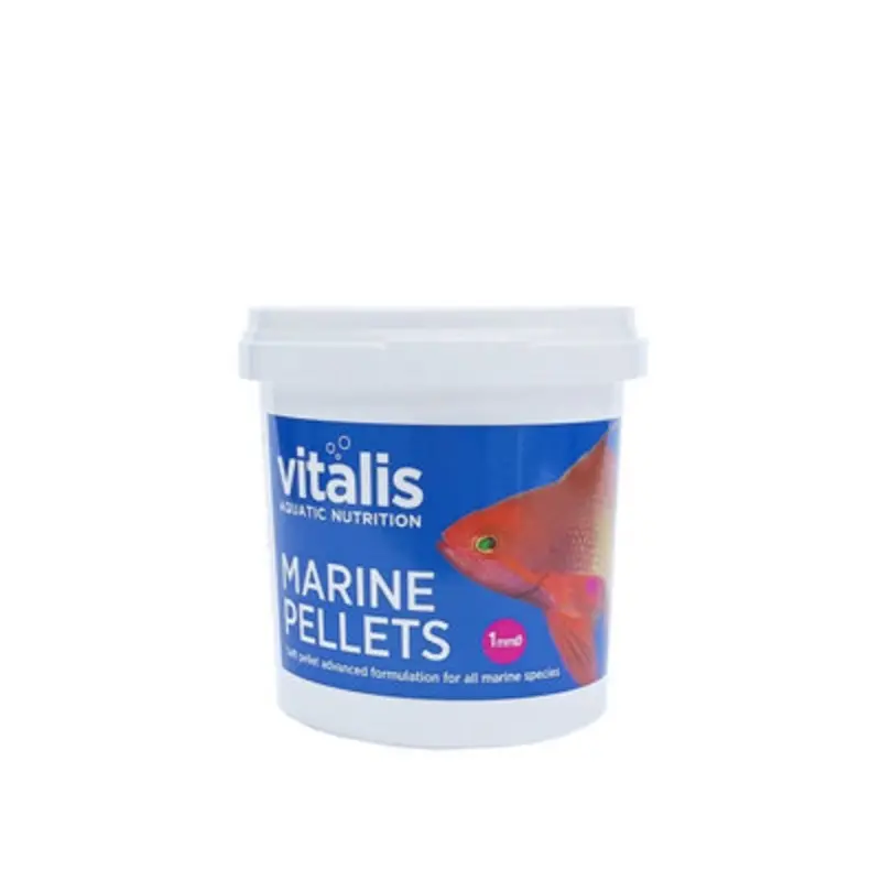 B&Q Vitalis Marine Pellets Fish Food Natural Sinking Aquarium Tank 70G