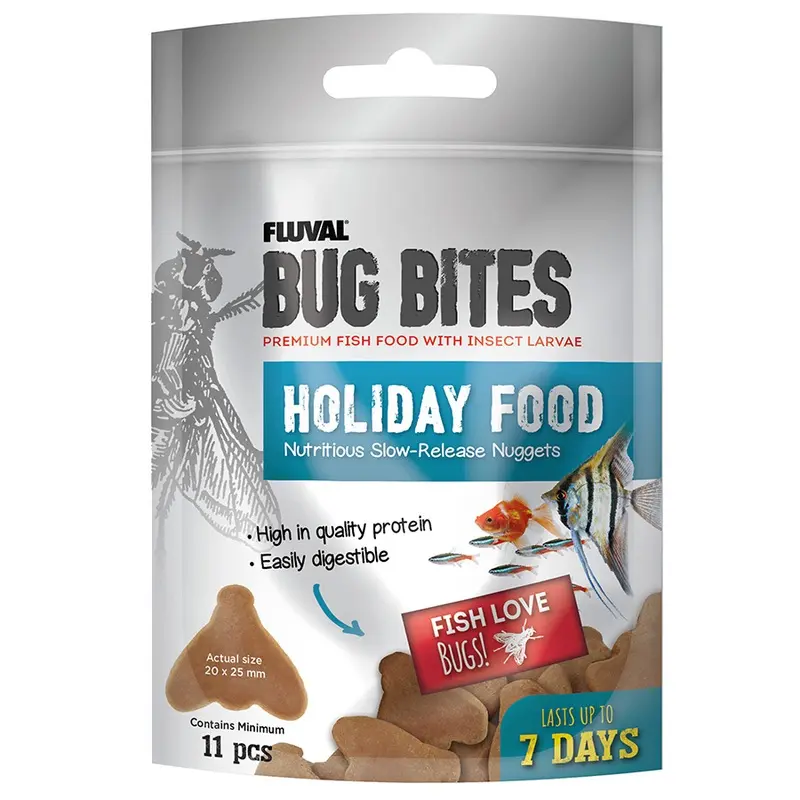Fluval Bug Bites Holiday And Weekend Feeder 20G