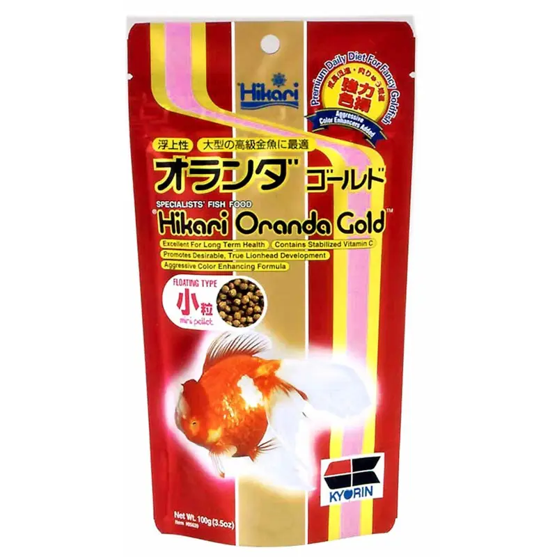 New Hikari Oranda Pellets Gold 100G