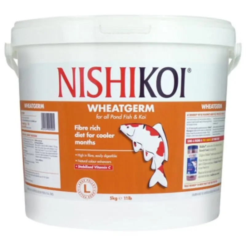 Nishikoi Wheatgerm Winter Koi Food Large Pellet 5Kg