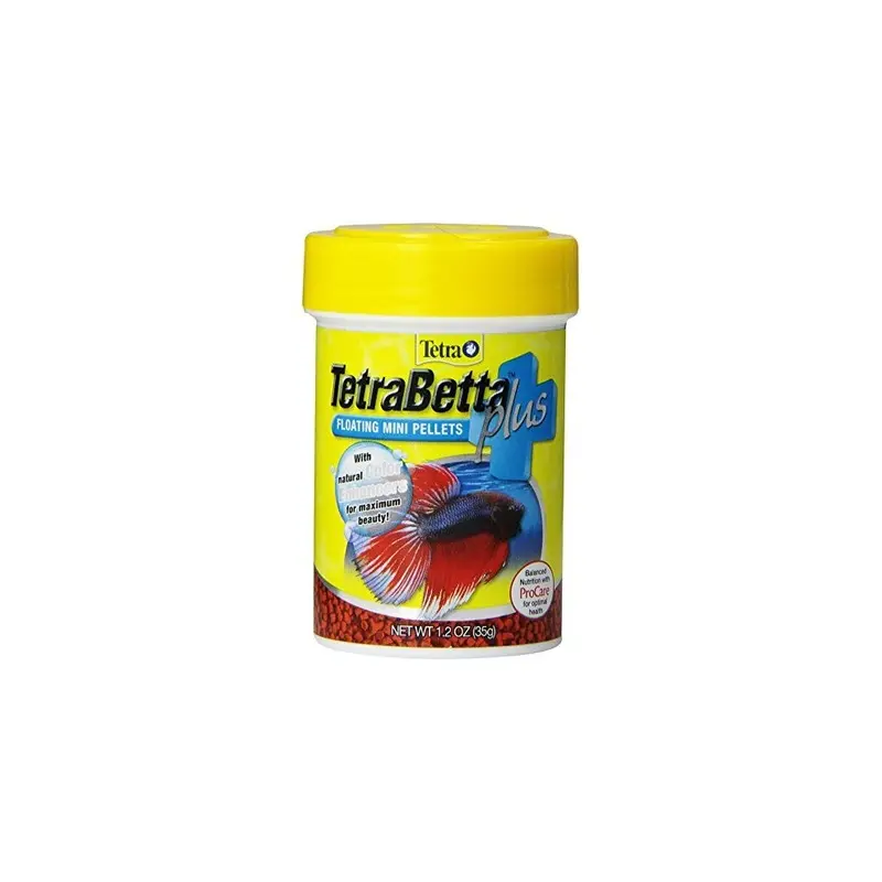 Tetra Tetrabetta Plus Floating Mini Pellets, Fish Food With Natural Color Enhancer