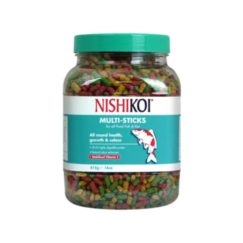 Nishikoi Multisticks Pond Fish Food Multi Stick 415G