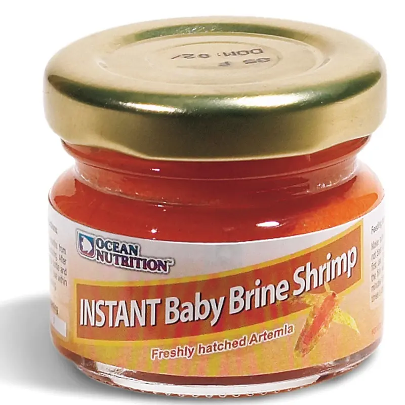 OCEAN NUTRITION INSTANT BABY BRINE SHRIMP 20g SMALL FISH FRY FOOD AQUARIUM TANK