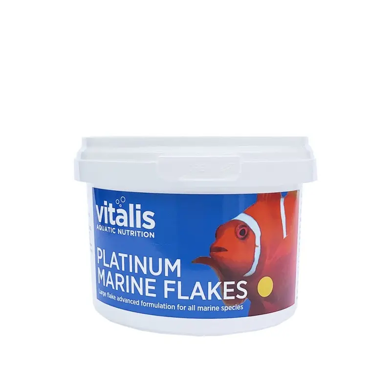 Vitalis (22G) Platinum Marine Fish Flakes Aquarium Food 22G