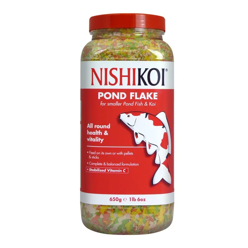 New Nishikoi Flake Fish Food 117F 650G