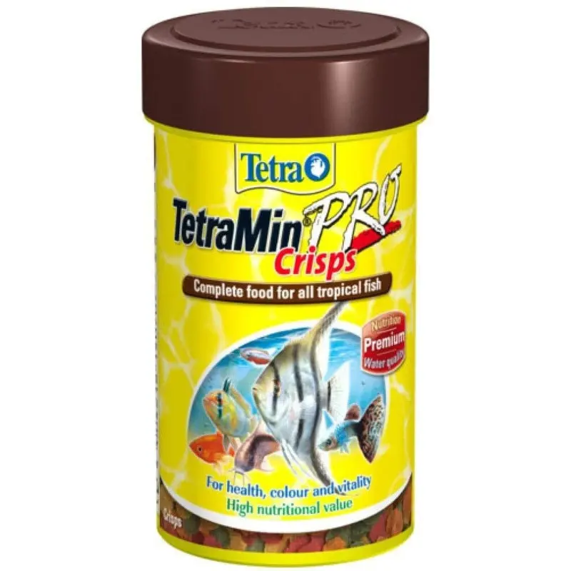 New Tetra (22G, May Vary) Tetramin Pro Crisps Tropical Fish Food 22G