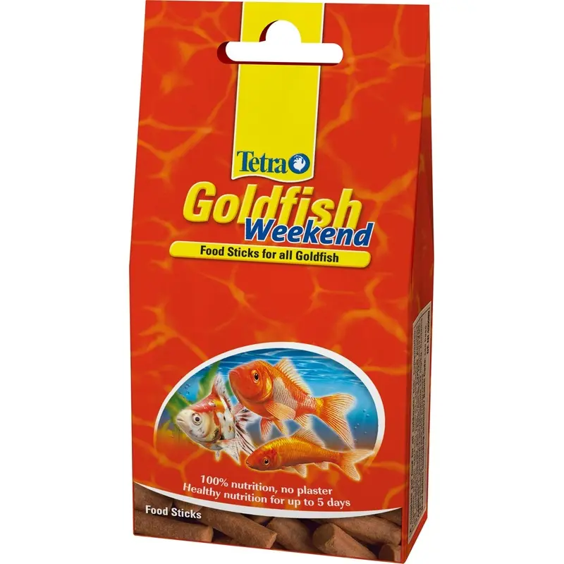 Tetra Goldfish Weekend Food Sticks - Sticks Size 10