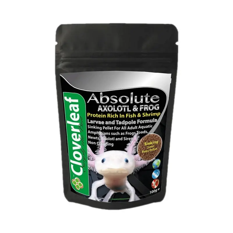 Cloverleaf (250G) Absolute Axolotl And Frog Diet 250G