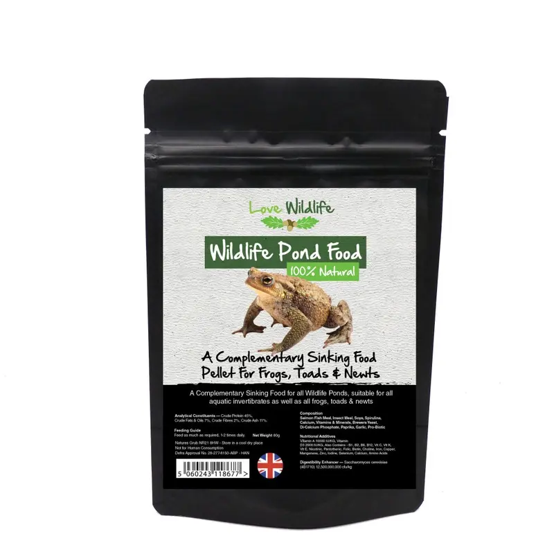 Natures Grub (6 X 80G) Love Wildlife Pond Food 80G Size 6